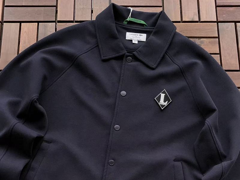 Lacoste Emblem Button-Up Jacket