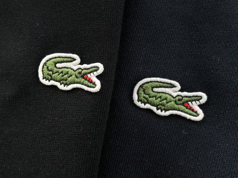 Lacoste Contrast-Sleeve Bomber Jacket