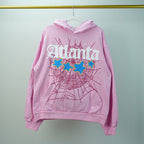 Sp5der Atlanta Hoodie Pink