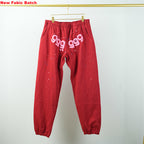 Sp5Der Worldwide Red Angel Number 555 Sweatpants