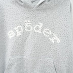 Sp5Der Vvs Hoodie Heather Grey