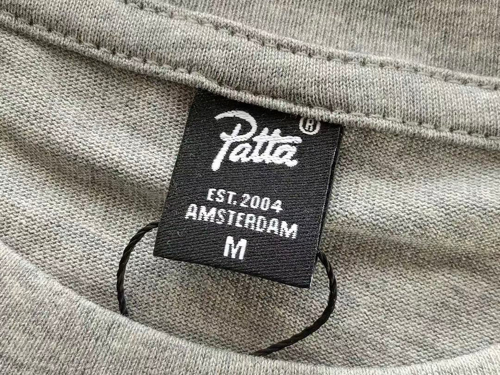 Grey Pink Graphic Patta T-Shirt