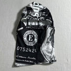 Denim Print Bandana/Headwear Interior Label View