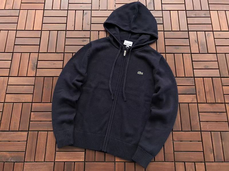 Lacoste Knit Zip Hoodie Sweater
