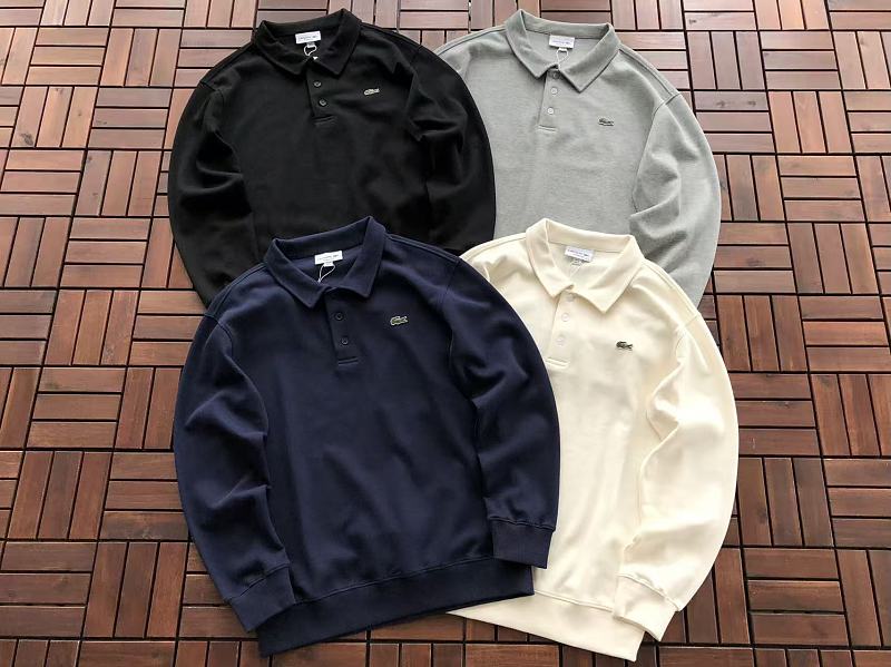 Lacoste Classic Long-Sleeve Polo Sweater