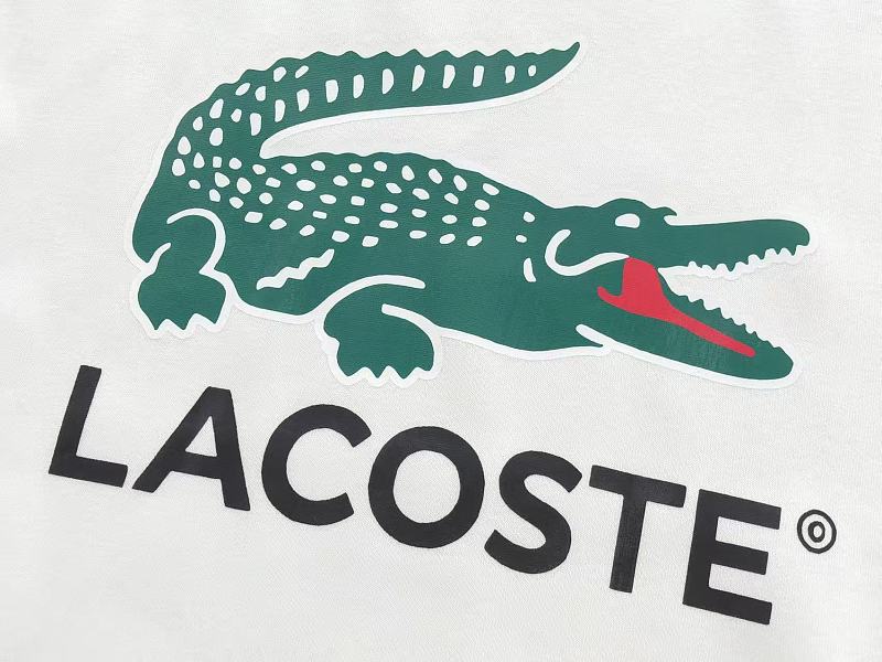 Lacoste Large Crocodile Graphic Crewneck Sweater