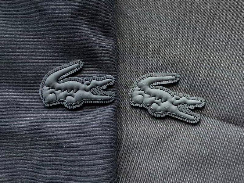 Lacoste Grey Navy Zip Jacket