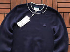 Lacoste Contrast-Trim Crewneck Sweater