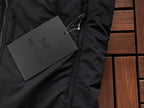 Arc'teryx Black Insulated Hooded Jacket
