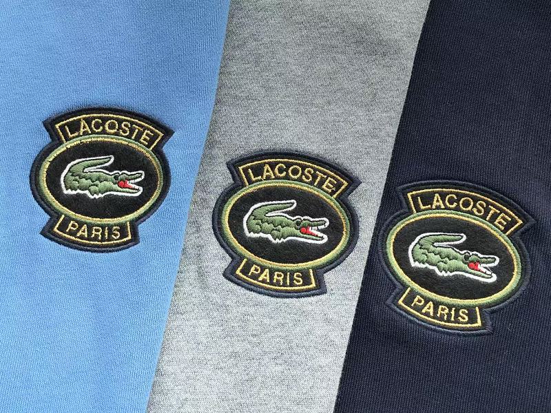 Lacoste Crest Logo Pullover Hoodie