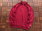 Lacoste Chest-Pocket Quarter-Zip Sweater