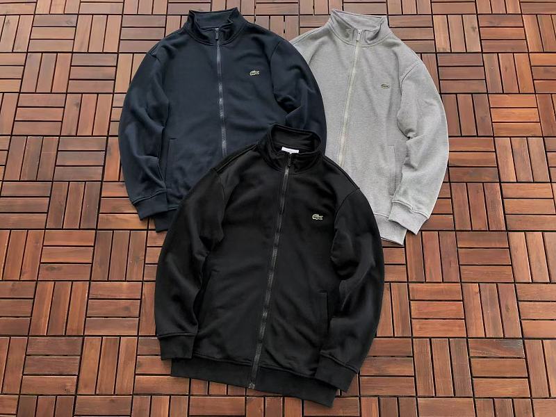 Lacoste Classic Full-Zip Sweater