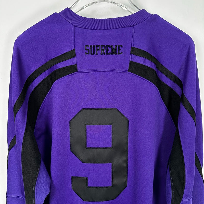 Supreme Purple Skull Hockey Jersey