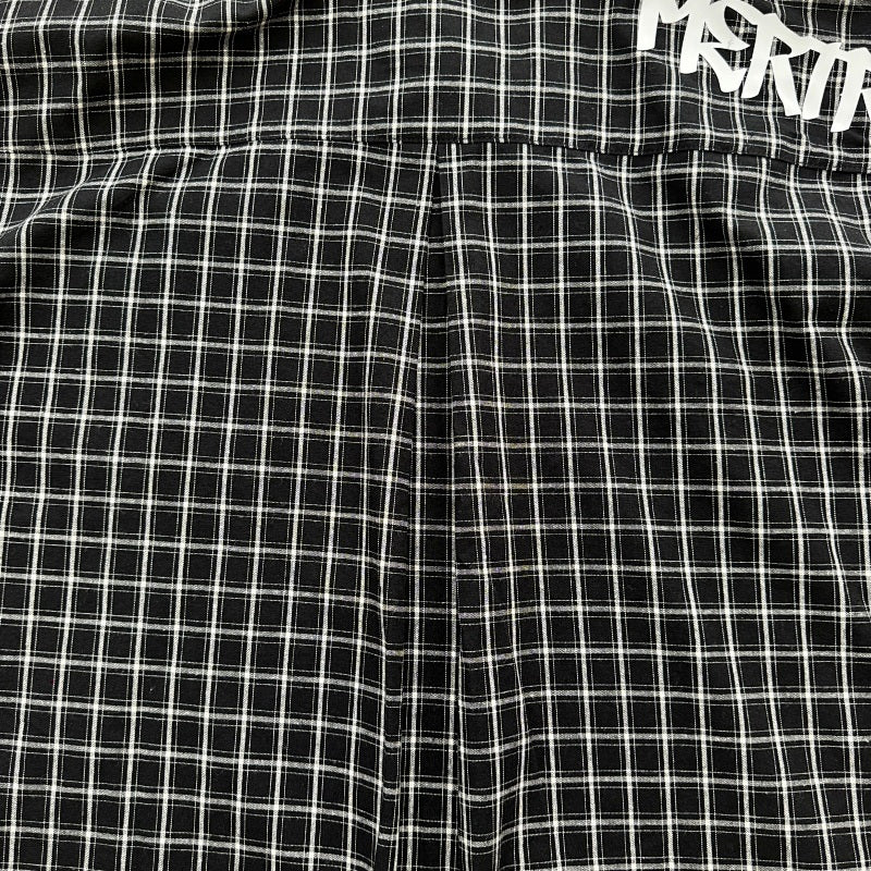 Mertra Plaid Shirt - Black