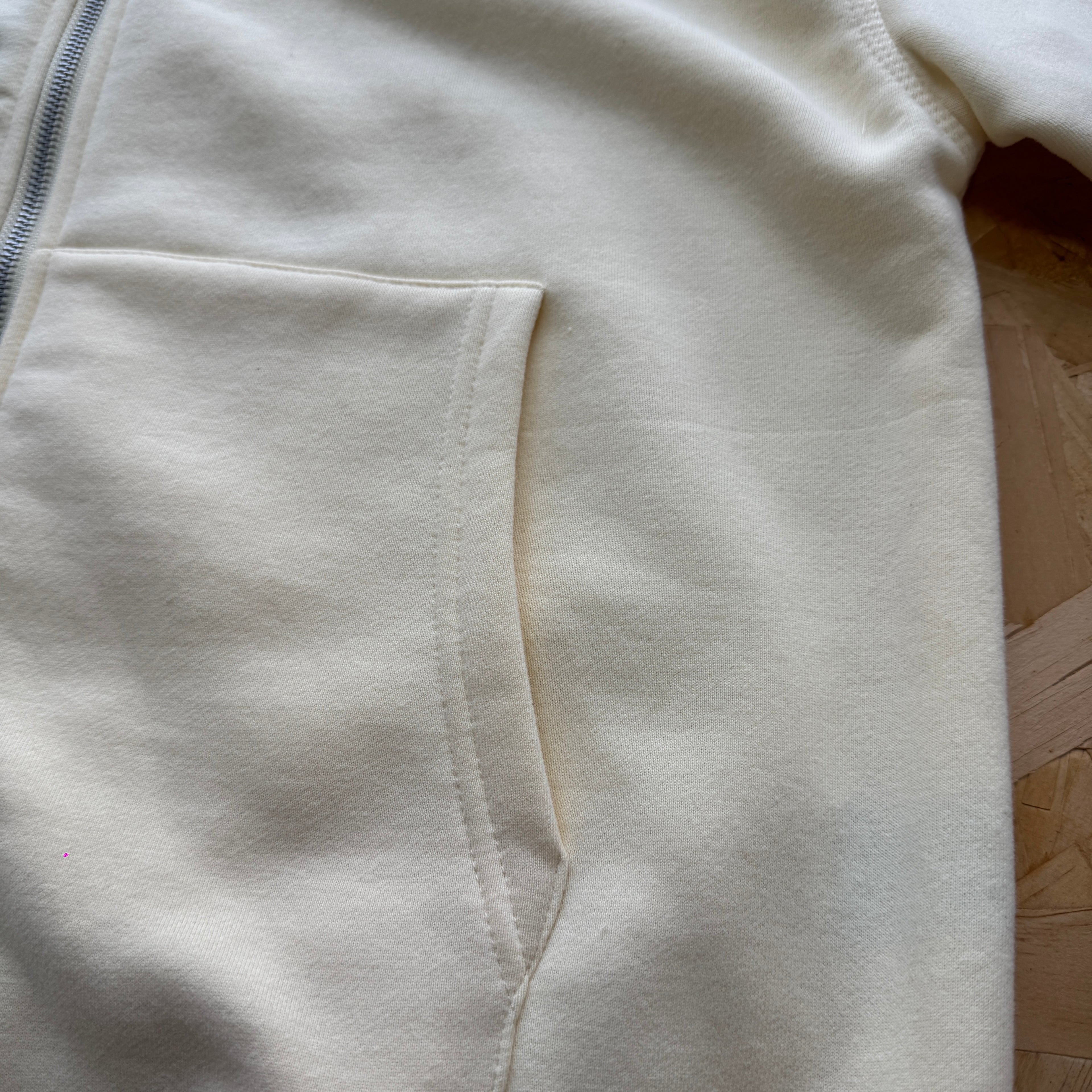 Derschutze Garden of Eden Zip Up - Cream