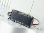 TORY BURCH Mini Satchel - Navy/Cognac