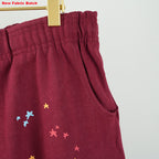 Sp5Der Logo Sweatpant Maroon