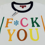 Supreme Multicolor Text Ringer T-Shirt