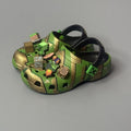 Minecraft Themed Clog Sandals with Character Jibbitz Charms