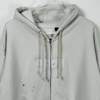 Supreme Paint Splatter Zip Hoodie