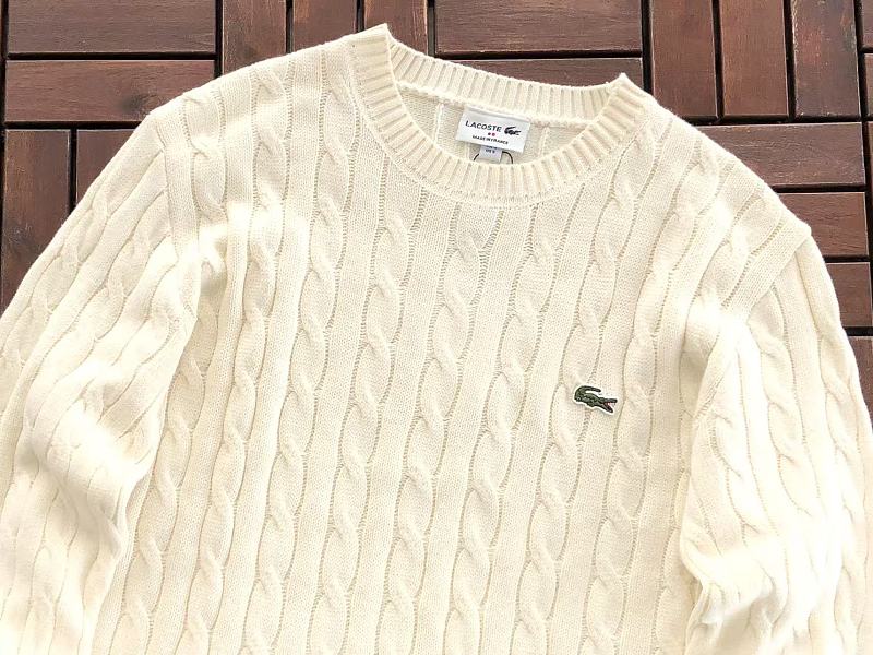 Lacoste Cable Knit Sweater