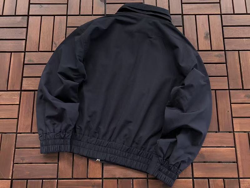 Lacoste Plaid-Lined Zip Jacket