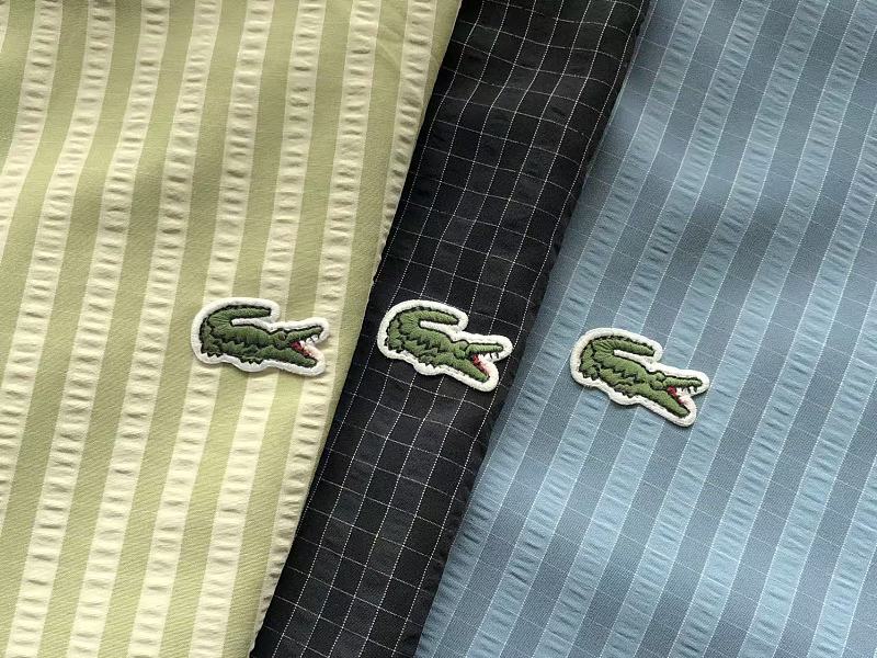 Lacoste Textured Quarter-Zip Polo Shirt