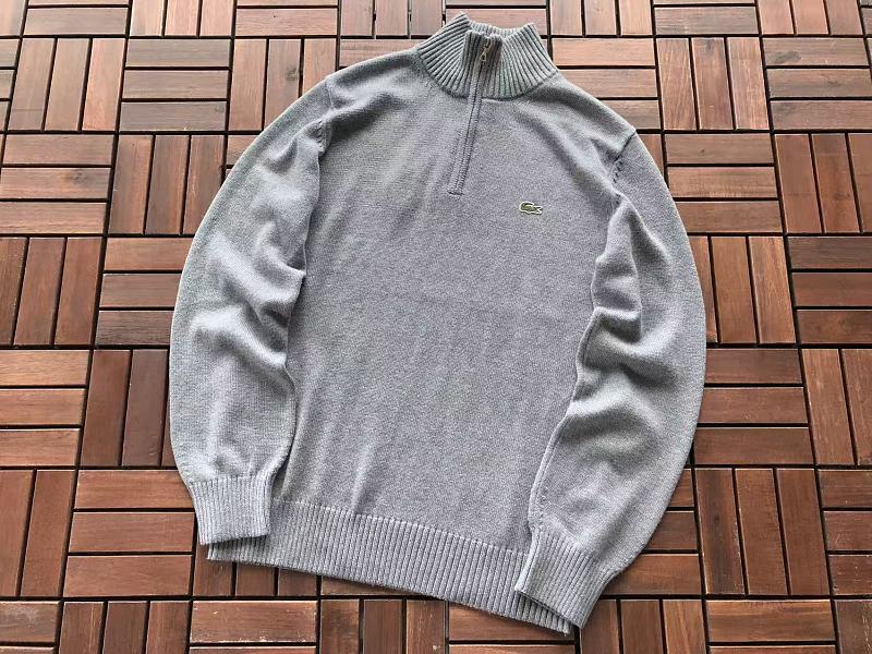 Lacoste Classic Fit Quarter-Zip Sweater