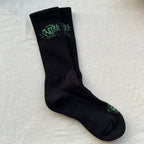 Graffiti Logo Crew Socks Twin Pack with Packaging