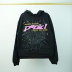 Sp5der P*NK Hoodie Black