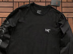 Arc'teryx Green Fossil Sleeve Long-Sleeve Shirt