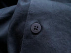 Lacoste Navy White Long-Sleeve Button-Up Shirt