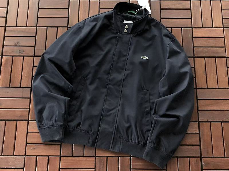 Lacoste Two-Color Snap-Front Jacket