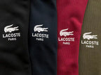 Lacoste Paris Quarter-Zip Sweater