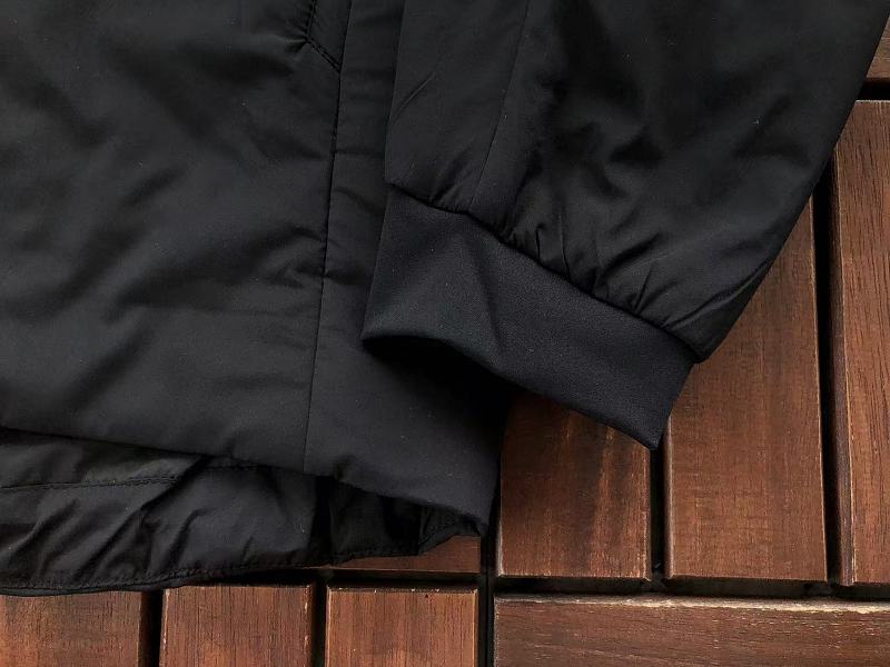 Arc'teryx Black Insulated Hooded Jacket