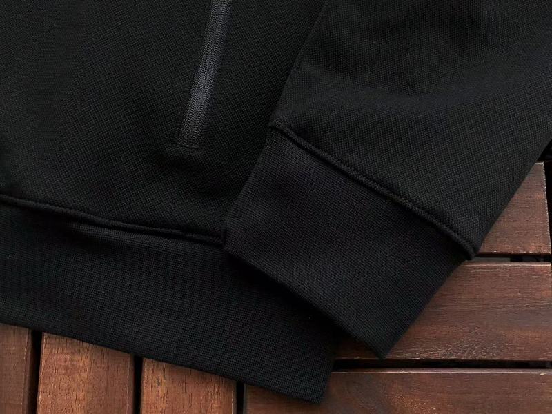 Lacoste Black Full-Zip Sweater