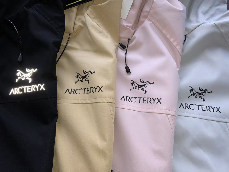 Arc'teryx Pastel Multi-Color Hooded Jacket