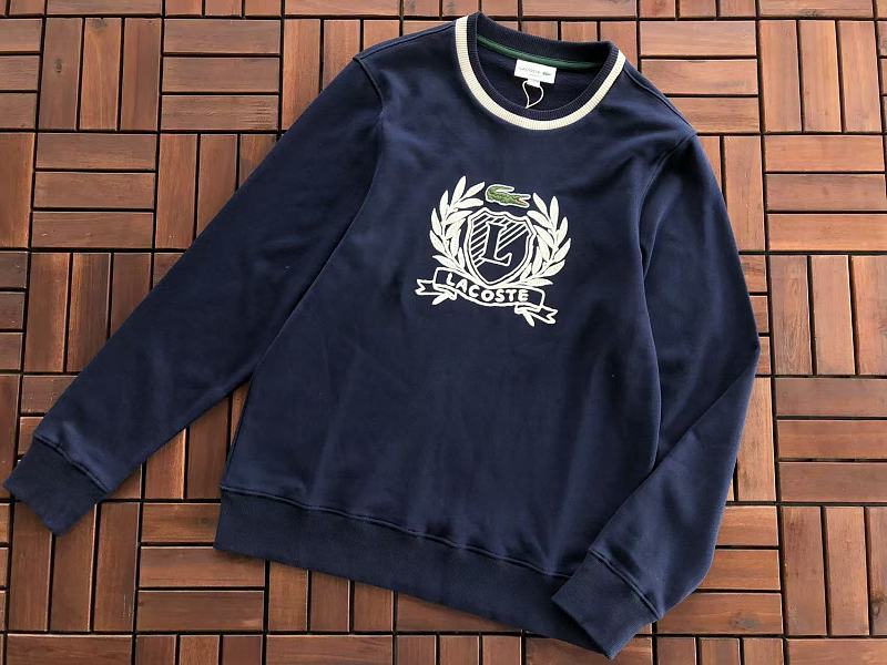 Lacoste Crest Graphic Crewneck Sweater