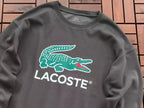 Lacoste Large Crocodile Graphic Crewneck Sweater