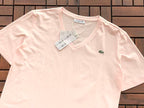 Lacoste Women's V-Neck Logo T-Shirt
