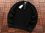 Lacoste Two-Color Quarter-Zip Polo Sweater