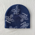 Palace Orb Logo Knit Beanie Hat