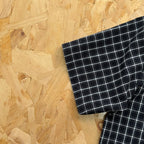 Mertra Plaid Shirt - Black