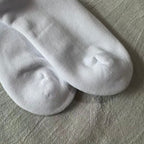 Plain White Ankle Socks Pair