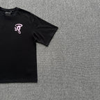 HALO Tee Black Pink