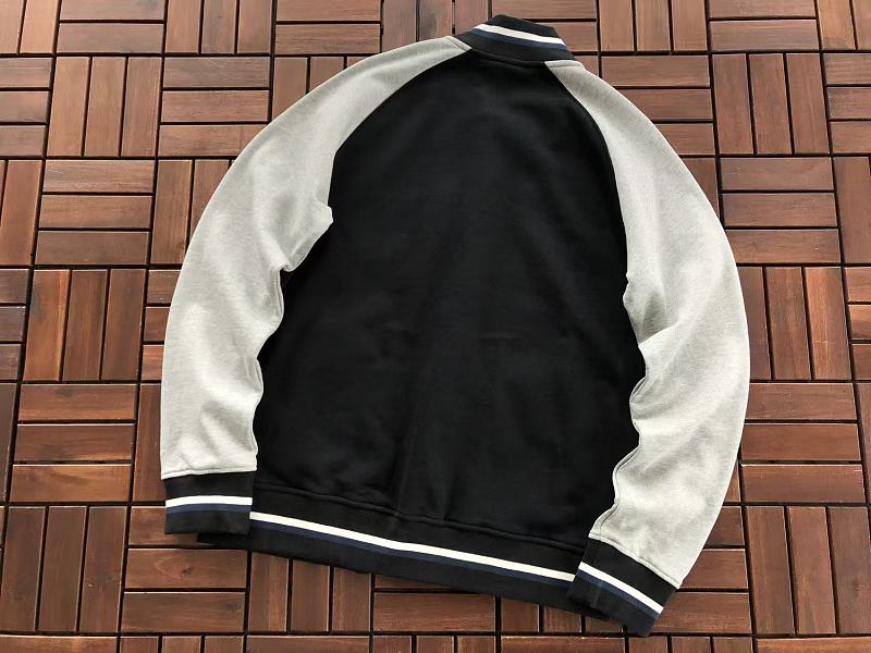 Lacoste Contrast-Sleeve Bomber Jacket