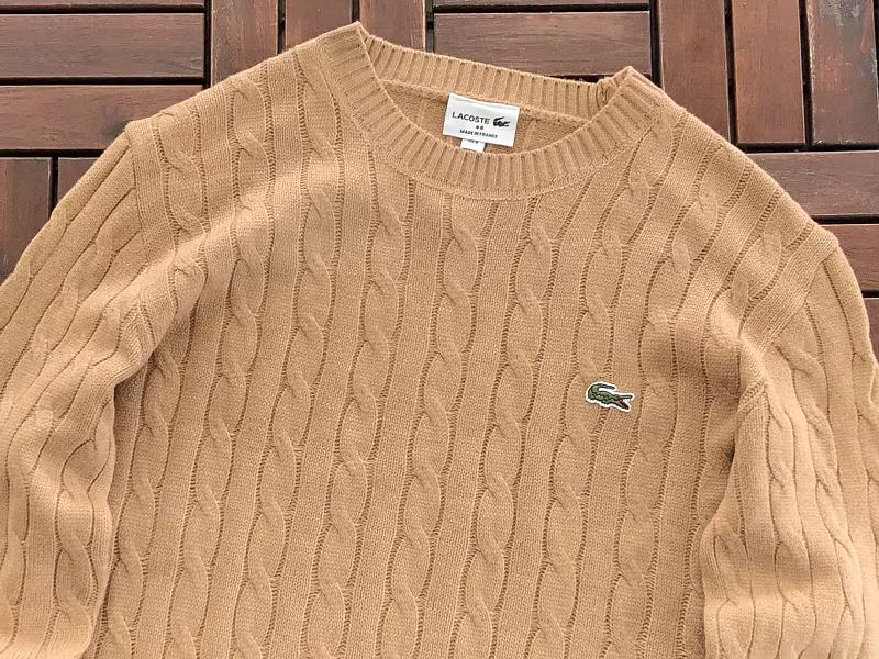 Lacoste Cable Knit Sweater