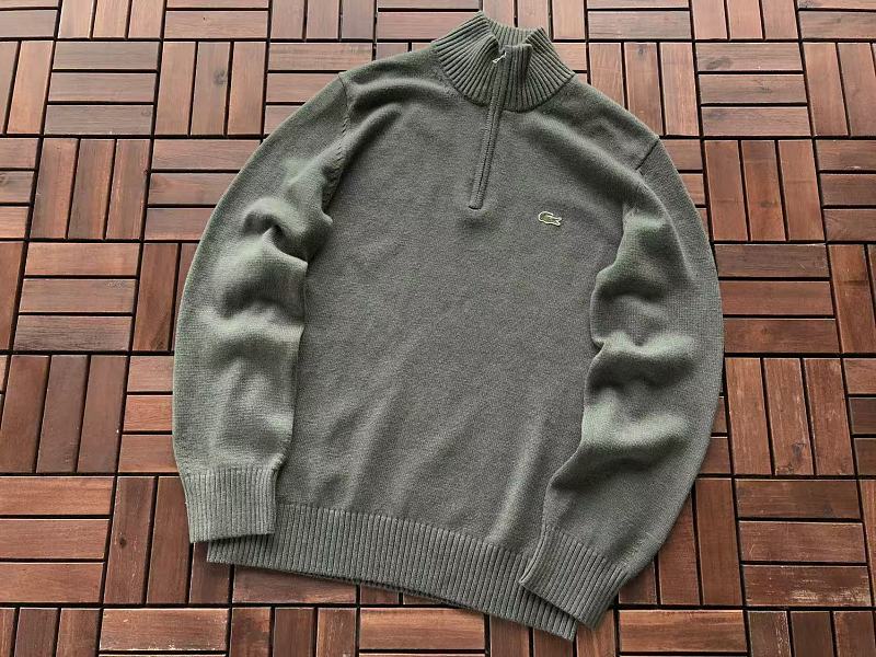 Lacoste Classic Fit Quarter-Zip Sweater