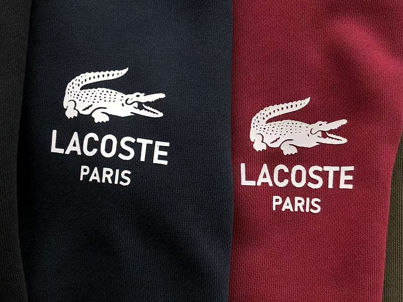 Lacoste Paris Quarter-Zip Sweater