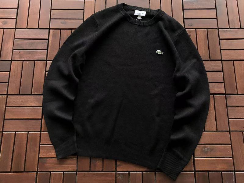 Lacoste Four-Color Crewneck Sweater